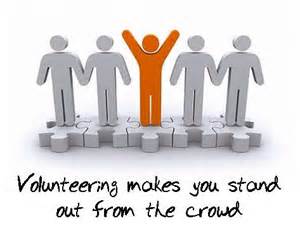 Volunteer Stand out